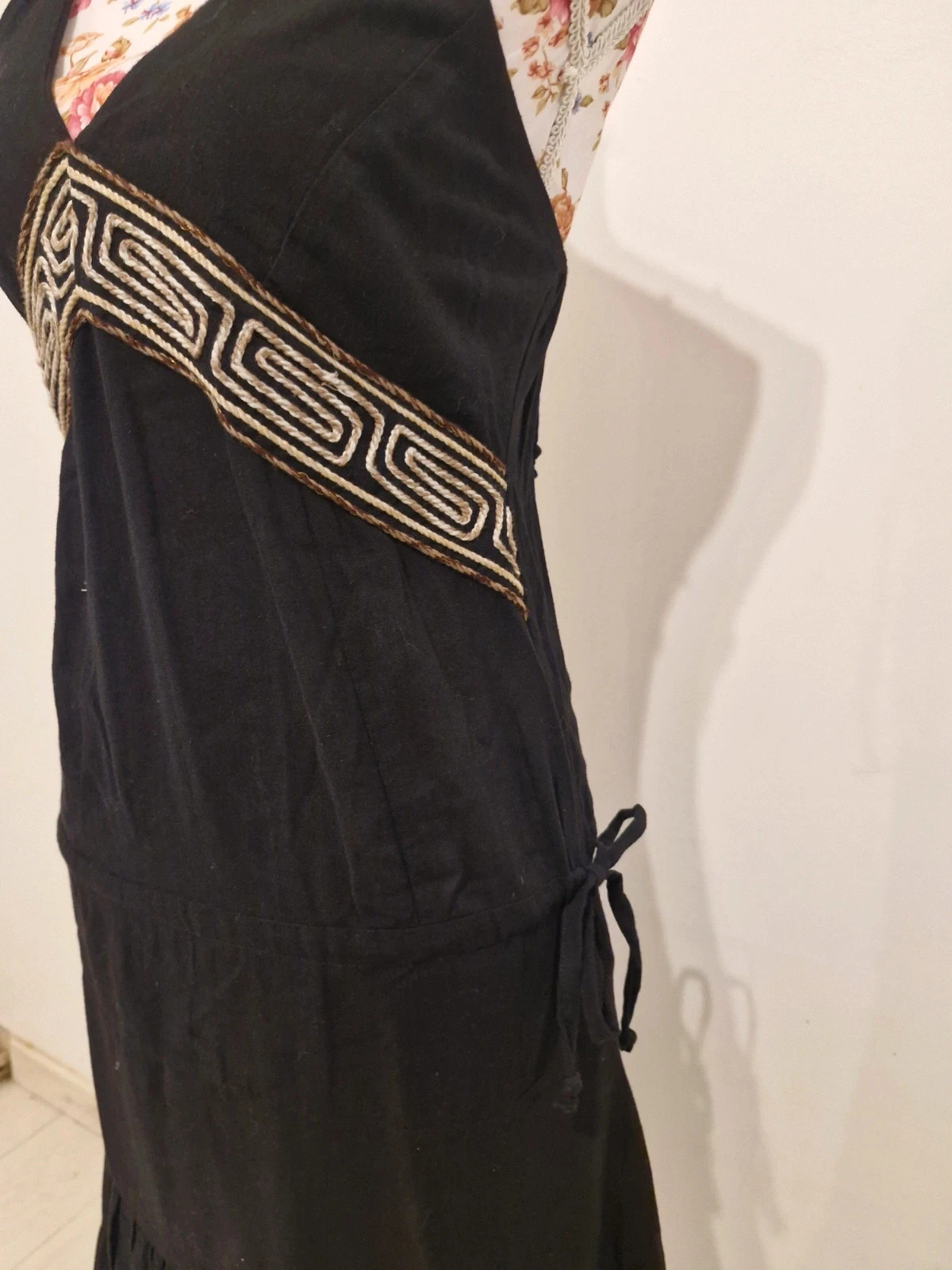 Vestido longo estilo boêmio 100% algodão – photo 2